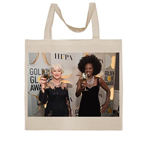 FC Carino Viola Davis - A Nice Graphic Cotton Canvas Tote Bag FCA #FCAG1268580