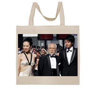 fc carino ziyi zhang - a nice graphic cotton canvas tote bag fca #fcag113026