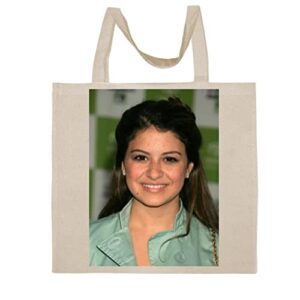 fc carino alia shawkat - a nice graphic cotton canvas tote bag fca #fcag103711