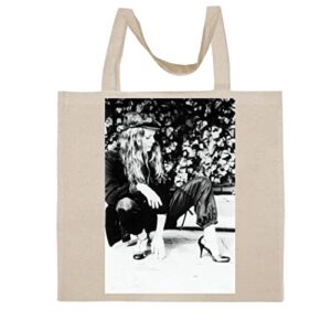 fc carino vanessa paradis - a nice graphic cotton canvas tote bag fca #fcag412223