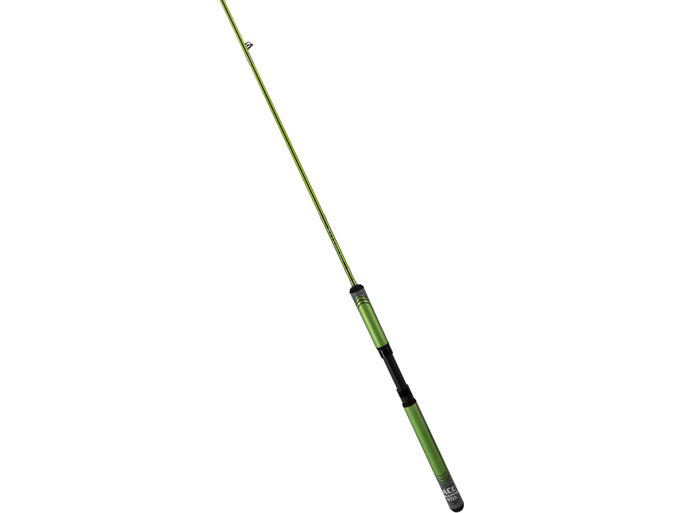 ACC Crappie Stix Super Grips Mid Seat 8' Pole Med, Black