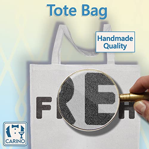 Katie Couric - A Nice Graphic Cotton Canvas Tote Bag FCA #FCAG1150724