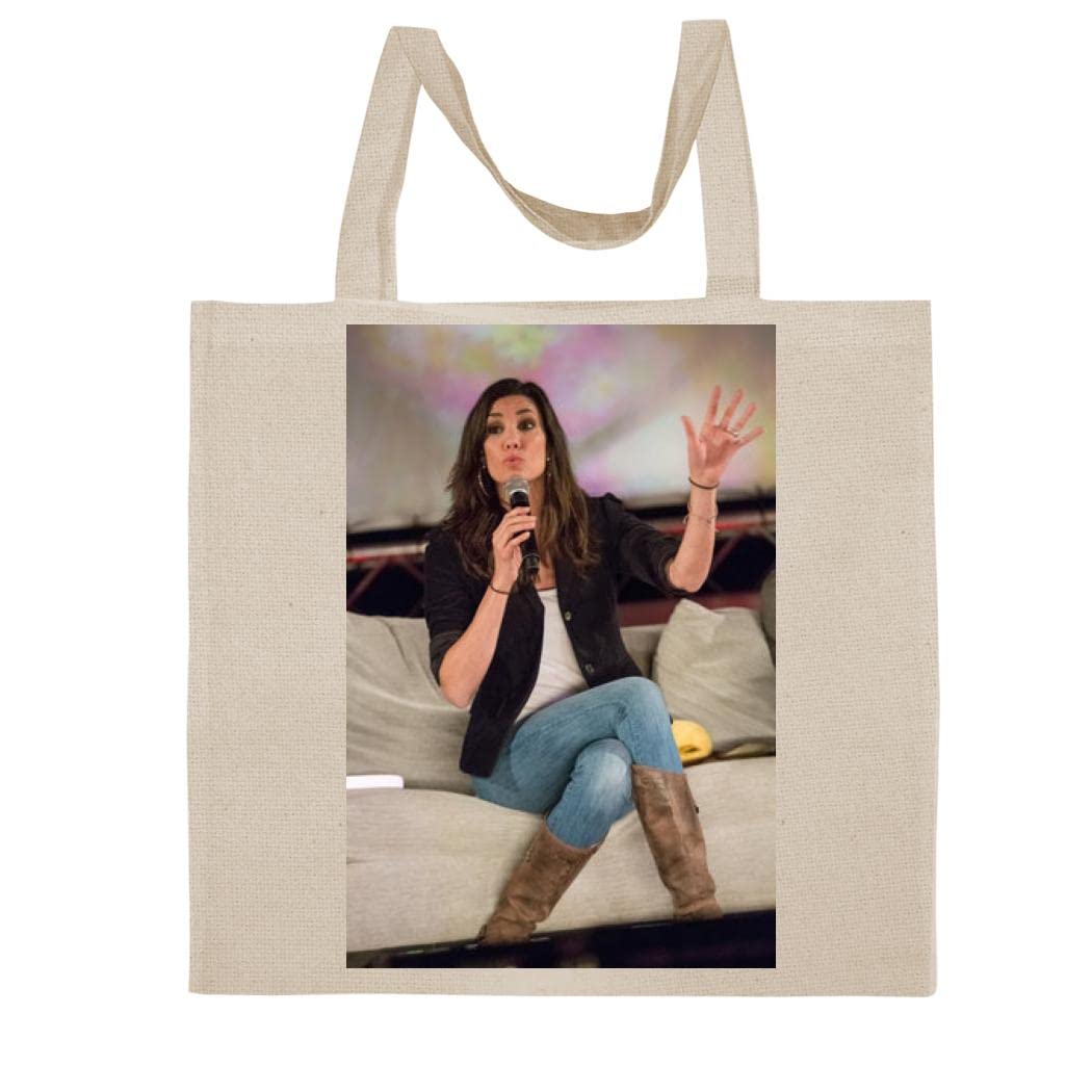 FC Carino Daniela Ruah - A Nice Graphic Cotton Canvas Tote Bag FCA #FCAG1172340