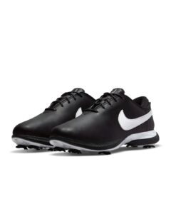 nike men's air zoom victory tour 2 golf shoe, black/white/black, 9.5