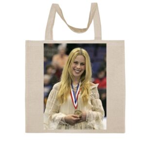 fc carino tara lipinski - a nice graphic cotton canvas tote bag fca #fcag242617