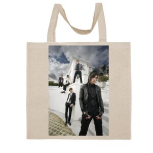 fc carino lostprophets - a nice graphic cotton canvas tote bag fca #fcag792562