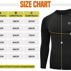 RDX Rash Guard BJJ, Compression Base Layer Top Quick Cool Dry Wetsuit Swimming Vest Men, Surfing MMA Running Cycling Training