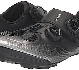 SHIMANO Men's Cycling XC7 (XC702) Shoes, Black, Size 49, 9.5