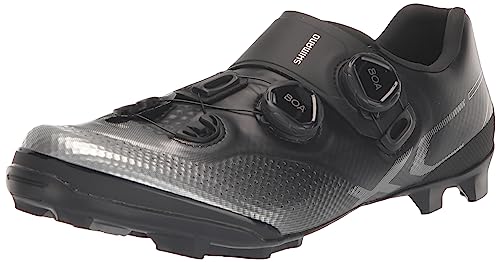 SHIMANO Men's Cycling XC7 (XC702) Shoes, Black, Size 49, 9.5