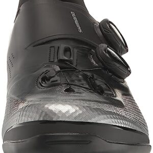 SHIMANO Men's Cycling XC7 (XC702) Shoes, Black, Size 49, 9.5