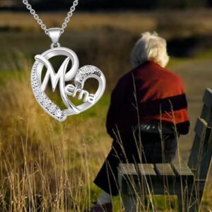 TIIMG Mema Necklace Grandma Gifts Best Mema Gifts Mothers Day Gift Gift for mema (MEMA ST necklace)