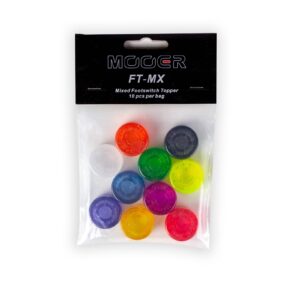 MOOER Candy Footswitch Toppers Colorful Footswitch Toppers 10pcs 10 colors Mixed FT-MX