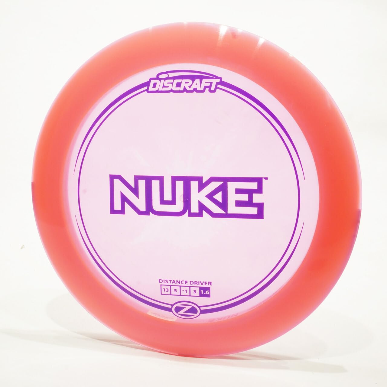 Discraft Z Nuke Distance Driver Disc Golf Disc, Pick Weight/Color [Stamp & Exact Color May Vary] Pink 173-174 Grams