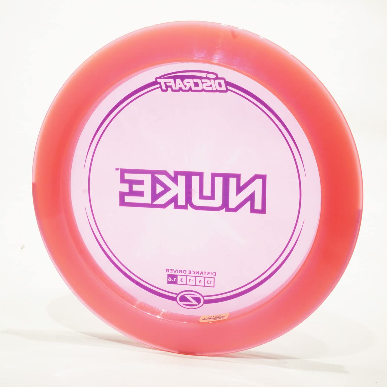 Discraft Z Nuke Distance Driver Disc Golf Disc, Pick Weight/Color [Stamp & Exact Color May Vary] Pink 173-174 Grams