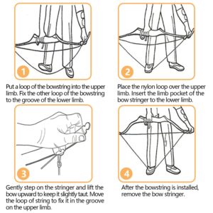SUNYA Archery Bow String Tool for Recurve Bows Longbows