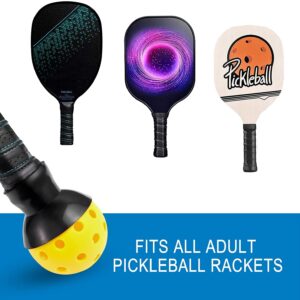 Pickleball Ball Retriever On Pickleball Paddles: Easy Pickleball Accessory to Pick Up Balls Without Bending Over,Fits Any Pickleball Paddles (2 Pack-Pickleball Retriever)