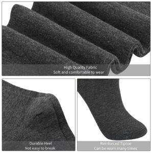 Apoway 6 Pairs Plus Size Thigh High Socks Warm Thigh High Stockings Over the Knee Socks for Women, L-XXL