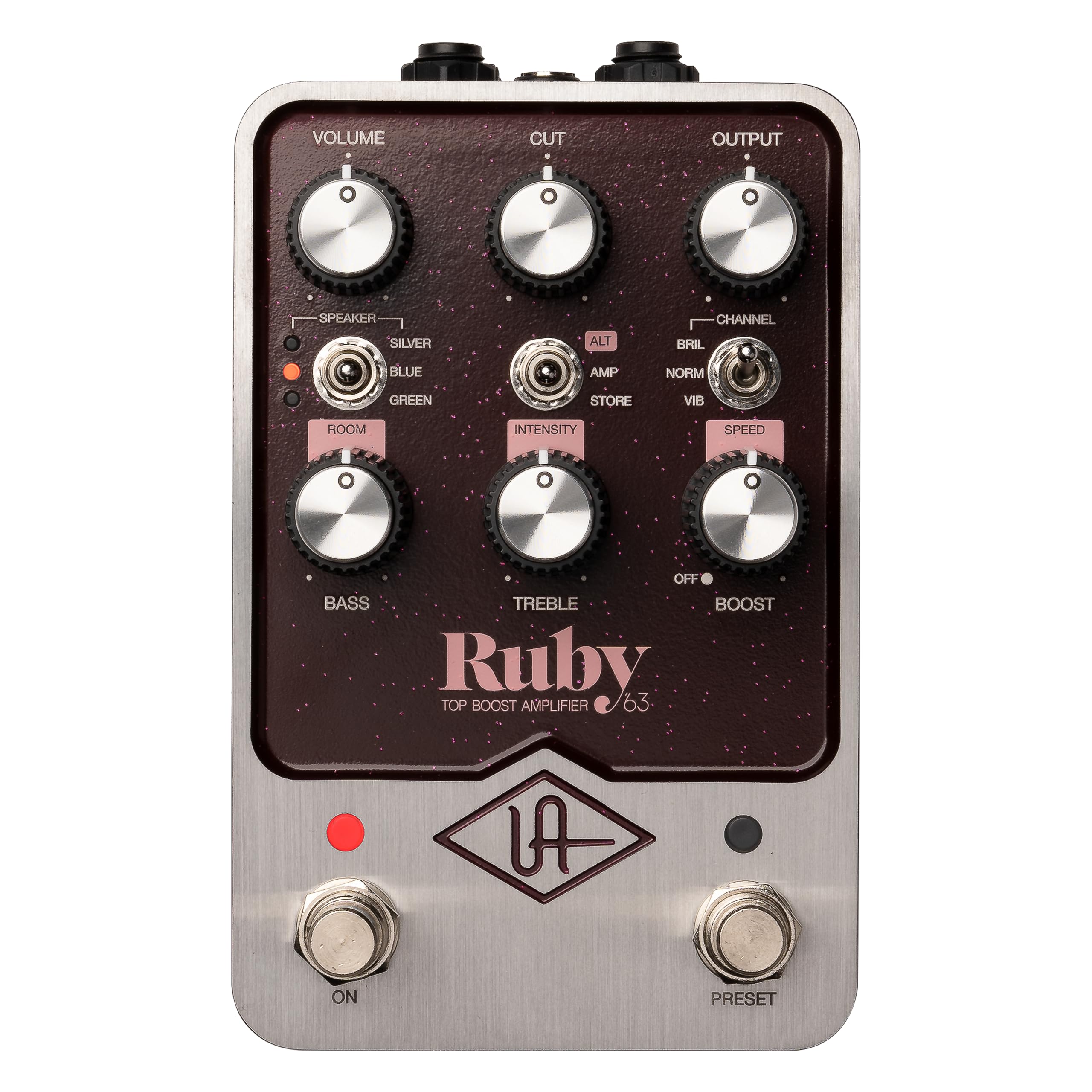 Universal Audio UAFX Ruby '63 Top Boost Amplifier