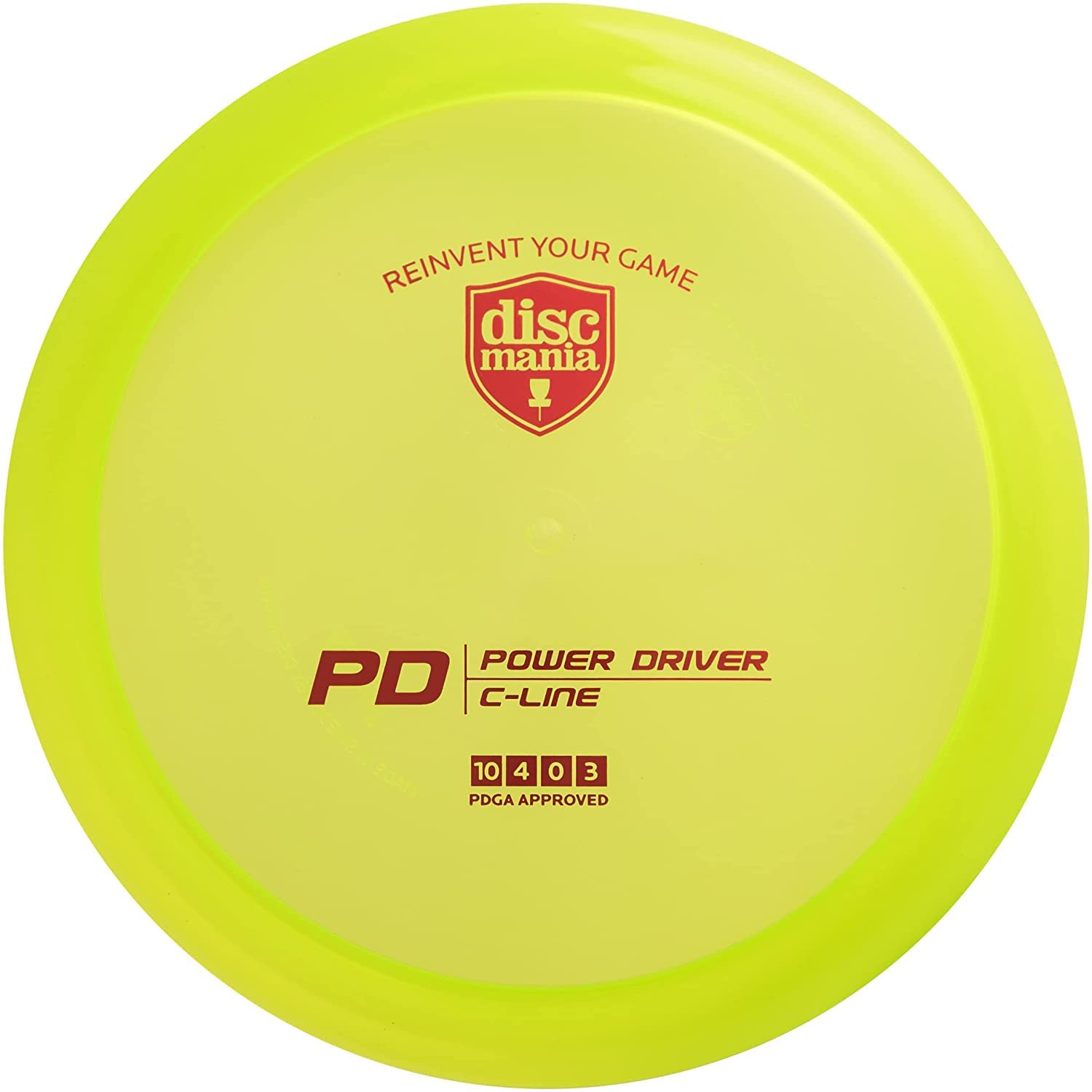 Discmania C-Line PD Disc Golf Driver – Overstable Drives, Disc Golf Power Driver - Colors Will Vary (170-172g)