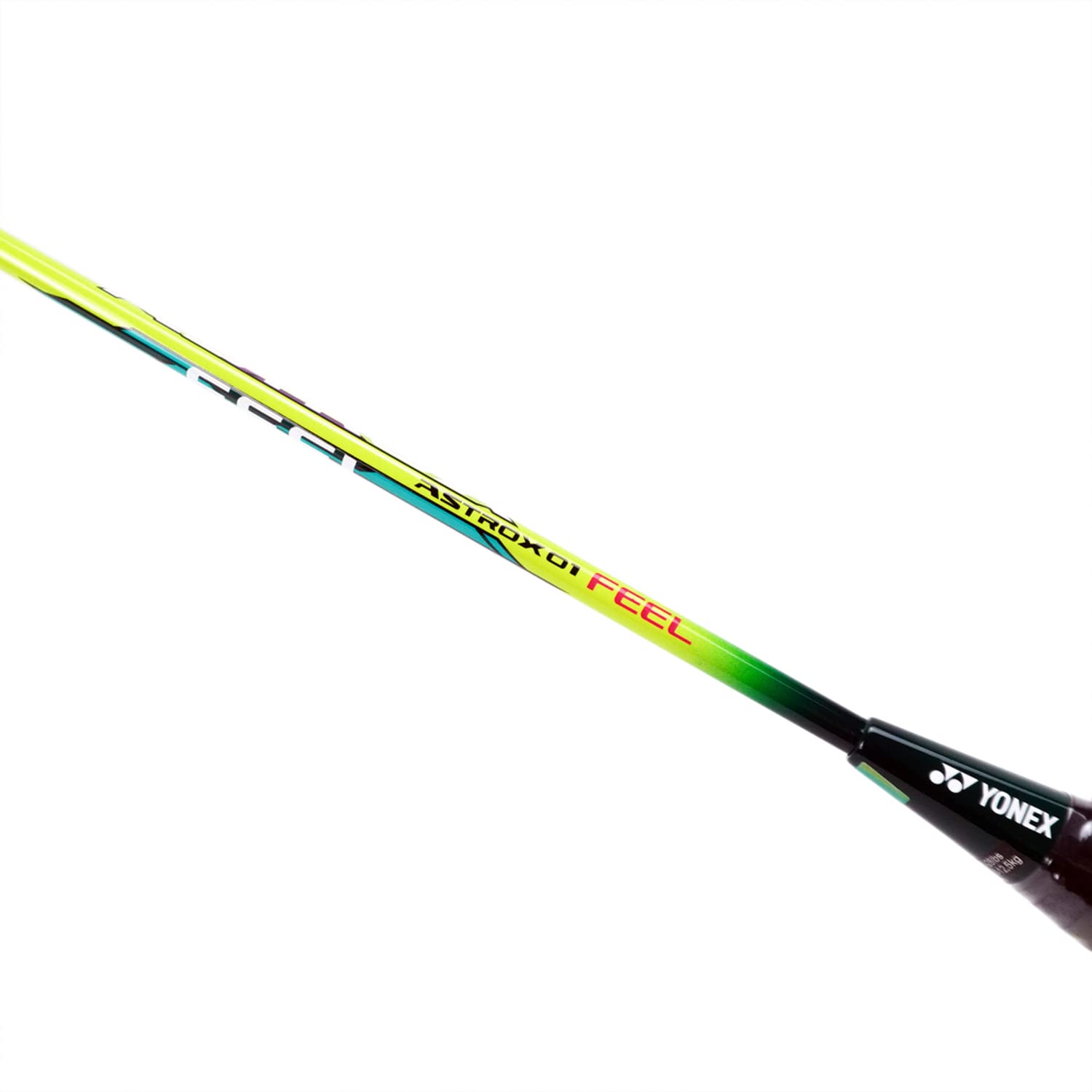 Yonex Astrox 01 Feel Strung Badminton Racquet, Lime, Graphite