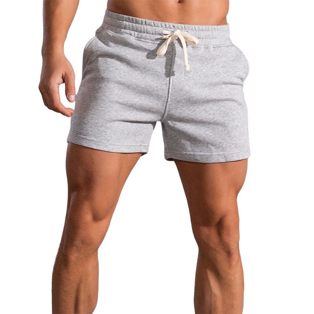 Men's 4" Extra Soft Gym Short Athletic Lounge Shorts