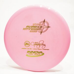 innova aviarx3 (star) big jerm jeremy koling signature release putter & approach golf disc, pick color/weight [stamp & exact color may vary] pink 167-169 grams