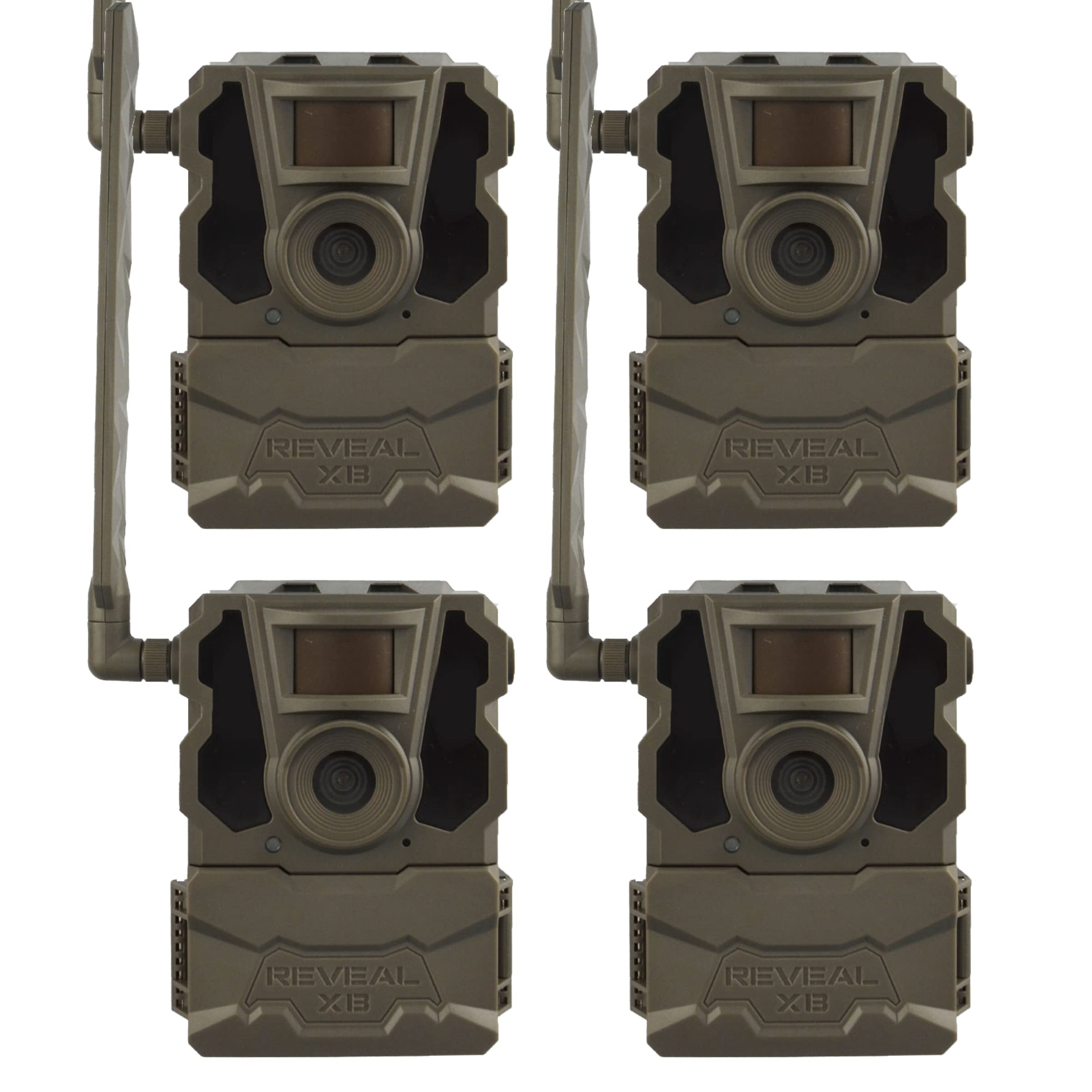 TACTACAM Reveal XB Cellular Trail Camera, No Glow - Verizon & AT&T - Qty 4