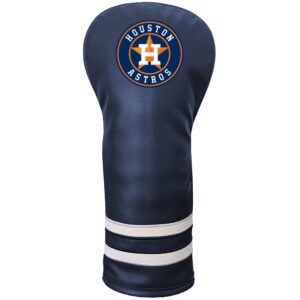 team golf mlb houston astros vintage fairway headcover (color) - printed team golf mlb vintage fairway headcover (printed), fits all fairway, hybrid and utility clubs