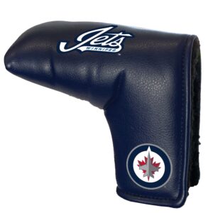 team golf nhl winnipeg jets tour blade putter cover - printed team golf nhl tour blade putter cover, fits most blade putters, scotty cameron, taylormade, odyssey, titleist, ping, callaway