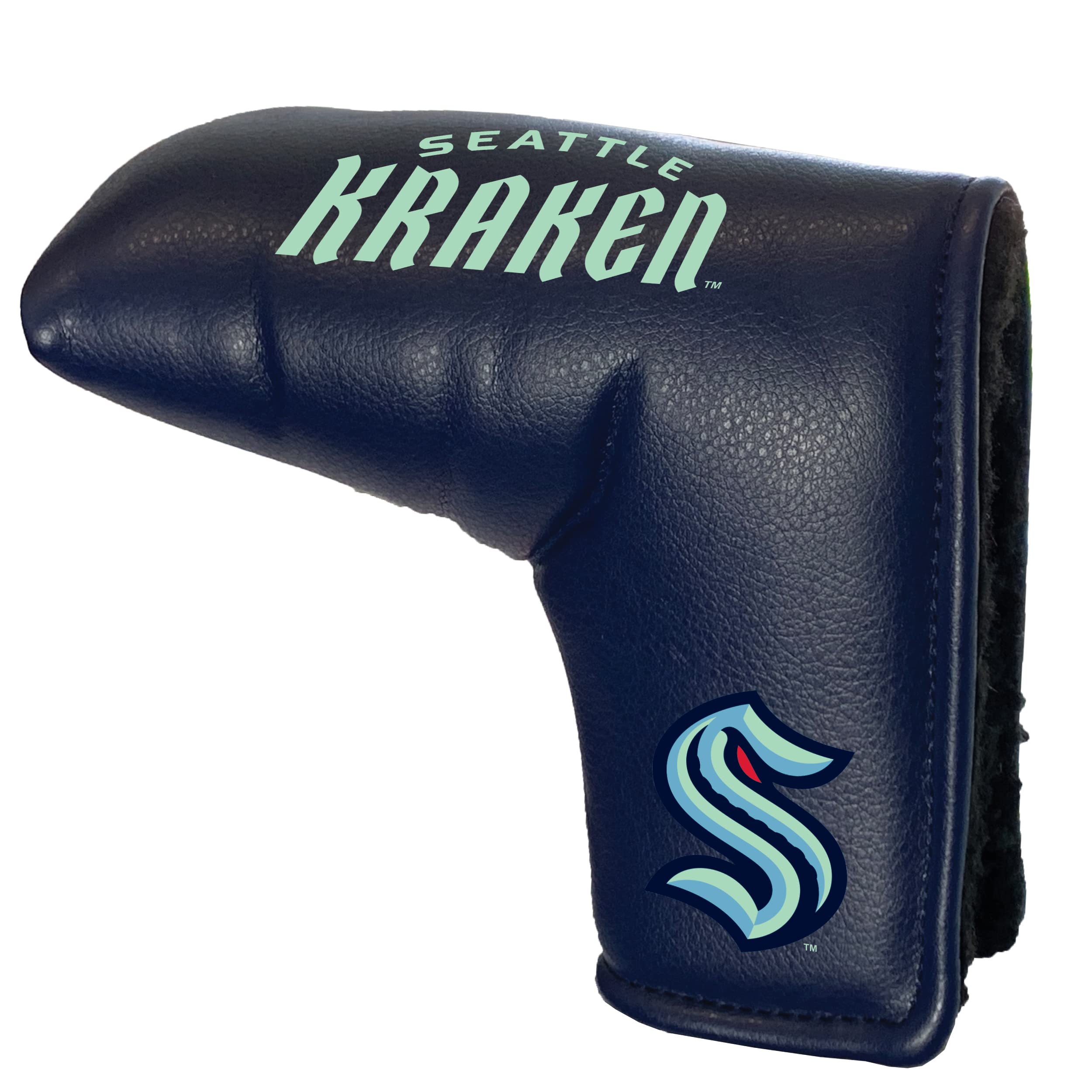 Team Golf NCAA Seattle Kraken Tour Blade Putter Cover, Fits Most Blade Putters, Scotty Cameron, Taylormade, Odyssey, Titleist, Ping, Callaway