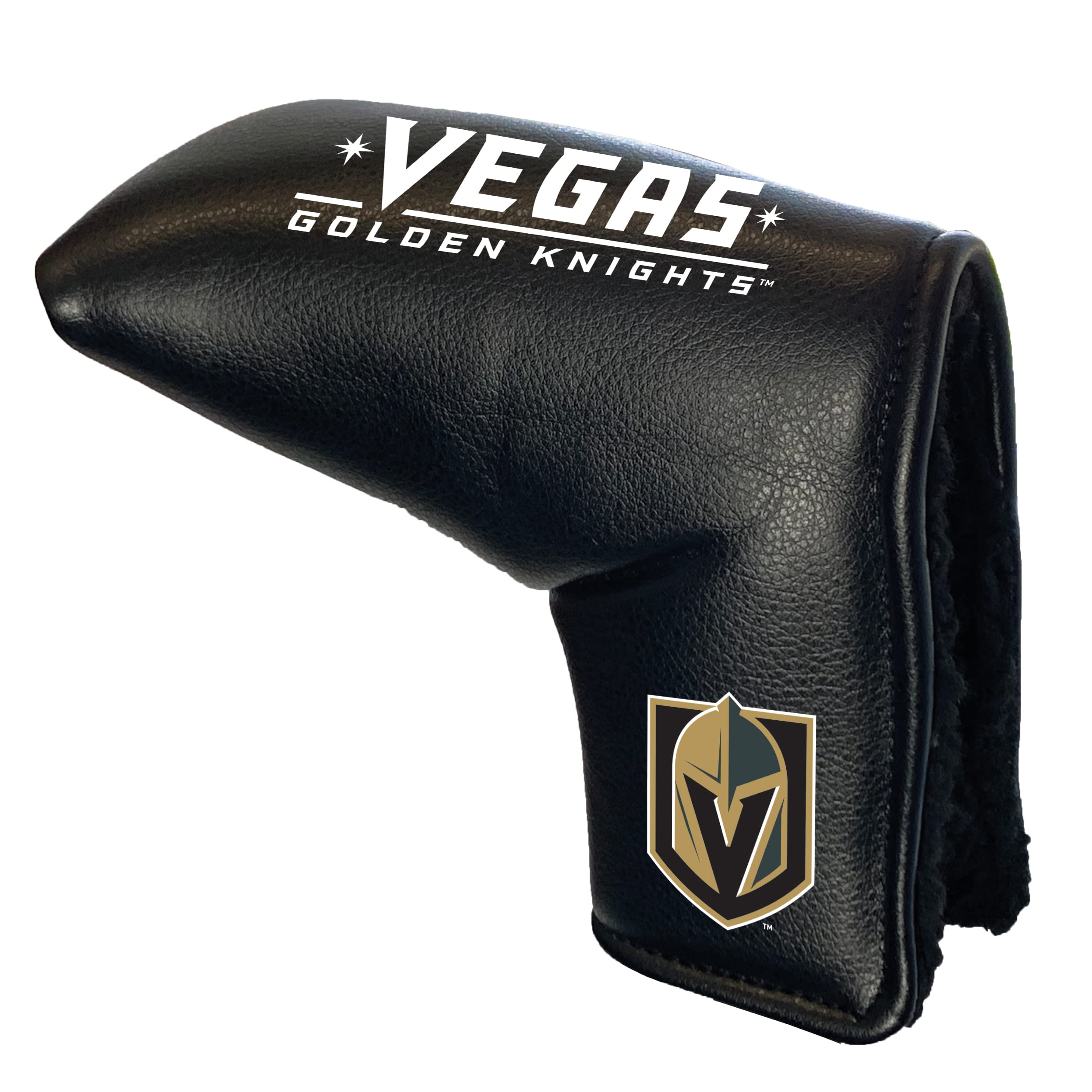 Team Golf NHL Vegas Golden Knights Tour Blade Putter Cover - Printed Team Golf NHL Tour Blade Putter Cover, Fits Most Blade Putters, Scotty Cameron, Taylormade, Odyssey, Titleist, Ping, Callaway