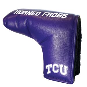 Team Golf NCAA Texas Christian Tour Blade Putter Cover, Fits Most Blade Putters, Scotty Cameron, Taylormade, Odyssey, Titleist, Ping, Callaway