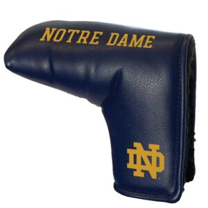 team golf ncaa notre dame tour blade putter cover, fits most blade putters, scotty cameron, taylormade, odyssey, titleist, ping, callaway