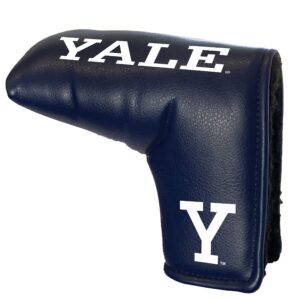 team golf ncaa yale tour blade putter cover (color) - printed team golf ncaa tour blade putter cover (printed), fits most blade putters, scotty cameron, taylormade, odyssey, titleist, ping, callaway