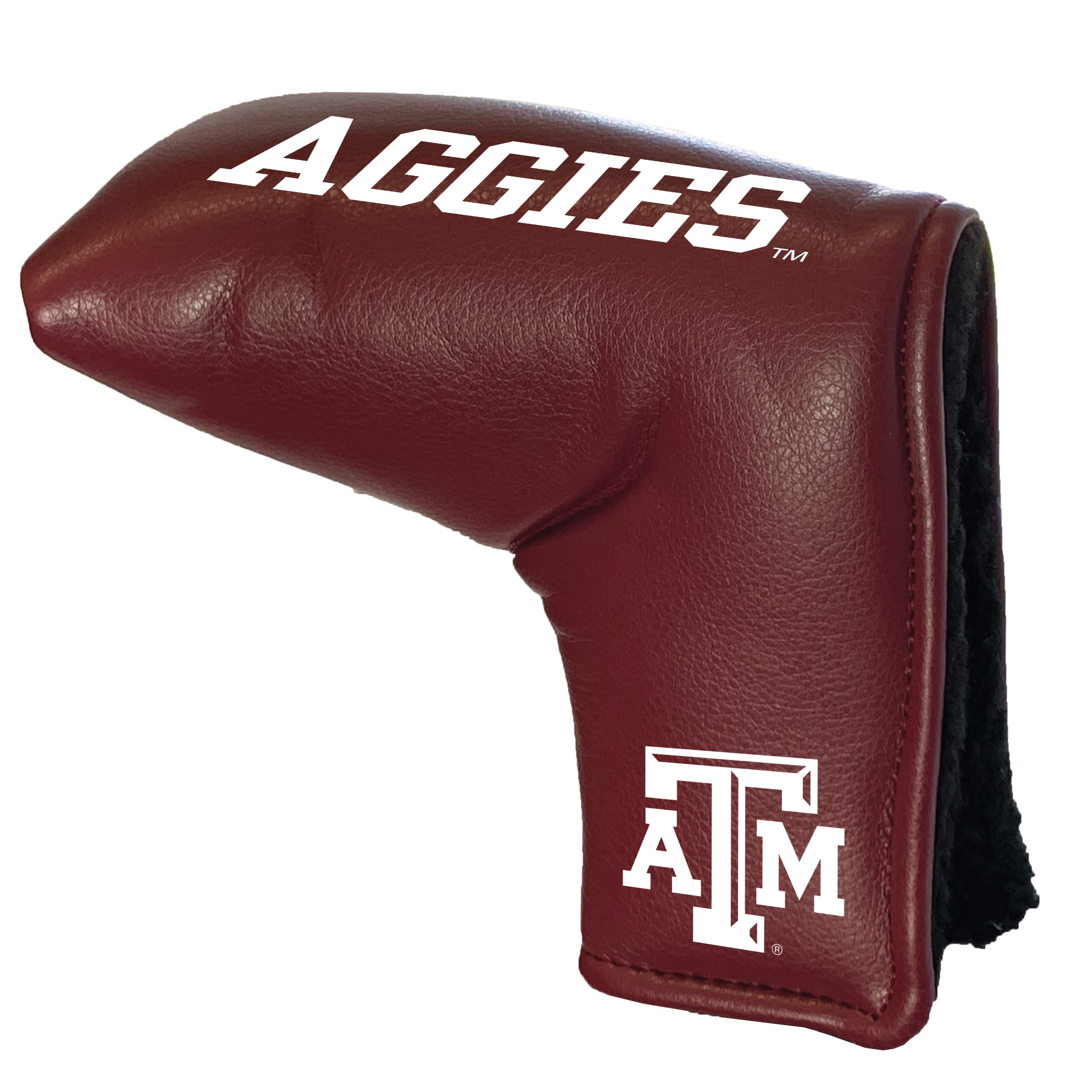 Team Golf NCAA Texas A and M Tour Blade Putter Cover, Fits Most Blade Putters, Scotty Cameron, Taylormade, Odyssey, Titleist, Ping, Callaway