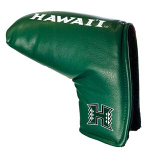 team golf ncaa hawaii tour blade putter cover, fits most blade putters, scotty cameron, taylormade, odyssey, titleist, ping, callaway