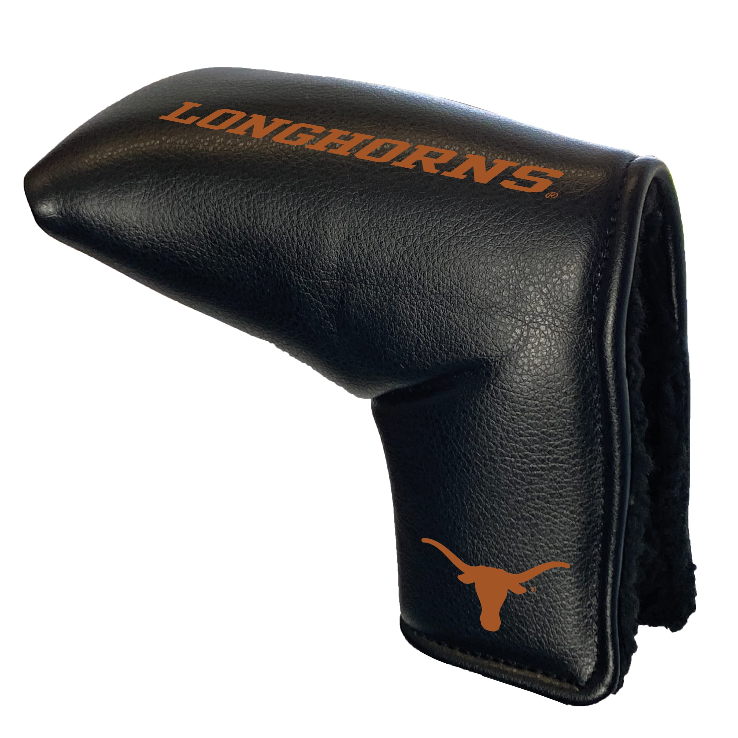 Team Golf NCAA Texas Tour Blade Putter Cover (Color) - Printed Team Golf NCAA Tour Blade Putter Cover (Printed), Fits Most Blade Putters, Scotty Cameron, Taylormade, Odyssey, Titleist, Ping, Callaway