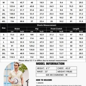 COOFANDY Men's 2 Pieces Shirt Sets Short Sleeve Casual Button Down Hippie T-Shirts Shorts Sets Summer Fashion Beach Outfits