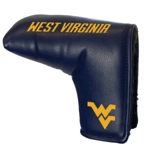 team golf ncaa west virginia tour blade putter cover, fits most blade putters, scotty cameron, taylormade, odyssey, titleist, ping, callaway