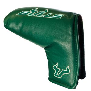 team golf ncaa south florida tour blade putter cover, fits most blade putters, scotty cameron, taylormade, odyssey, titleist, ping, callaway