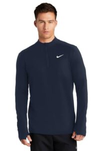 nike dri-fit element 1/2-zip top nkdh4949 - navy - l