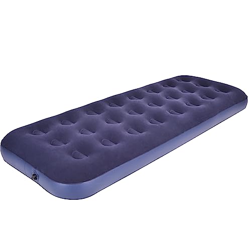 RAPTAVIS Single Size Air Mattress Inflatable Bed, Blow Up Mattress Camping Sleeping Pad