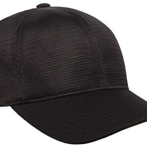 Flexfit Men's 360 Omnimesh Cap, Black, XX-Large