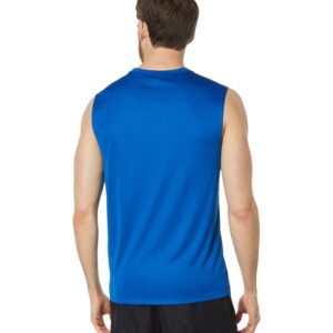 Reebok Men's Standard Workout Ready Sleeveless Tee, Vector Blue, X-Large