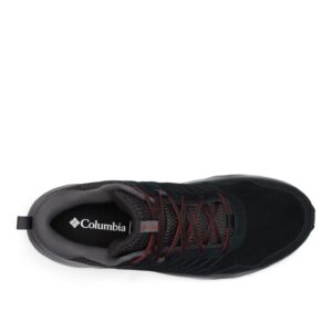 Columbia Men's Plateau Venture Mid, Black/Red Element, 11.5