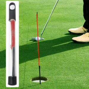 hh-golf® 3 yards golf putting string line guide alignment training aid poket size master straight golf putting guide line with pegs