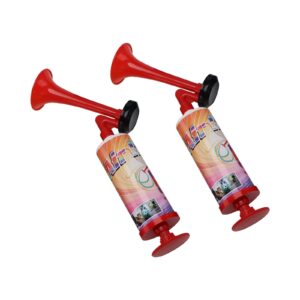 AOLIHAN Noise Makers Prank Kit, Set of 2 Mini Air Horns, Loud Sound Non-Toxic Party Horns for Children, Fun Birthday Party Favors and Goodie Bag Fillers for Kids (Mini handheld air horn 2pcs)