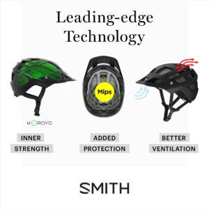 SMITH Dispatch Cycling Helmet – Adult Road Bike + E-Bike Helmet with MIPS Technology + Koroyd Coverage – Lightweight Impact Protection for Men & Women – Integrated Rear Light – Matte Black, Large