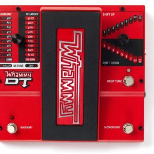 Briskdrop Digitech Whammy DT Pitch Shift Drop Tune Pedal Bundle with 2 Patch Cables, 2 Instrument Cables, and Dunlop Variety Pick Pack, whammyDT-bundle