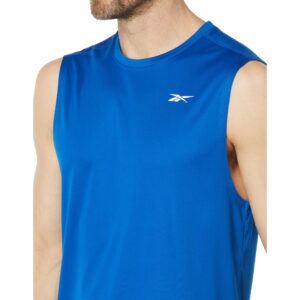 Reebok Men's Standard Workout Ready Sleeveless Tee, Vector Blue, X-Large